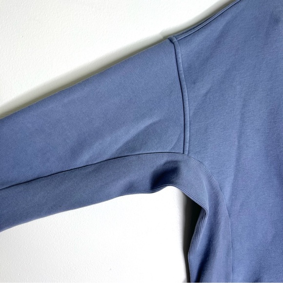 Vuori Restore Rib Crew Pullover Sweater in Blue Heron  Sz XS - Picture 4 of 7